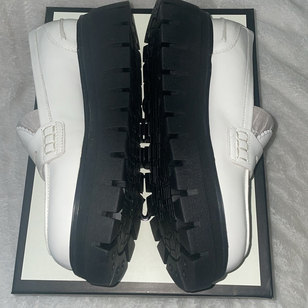 NWT J/SLIDES TYLER White Leather Loafer - Picture 13 of 16